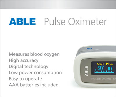 Able Pulse Oximeter pack 2D